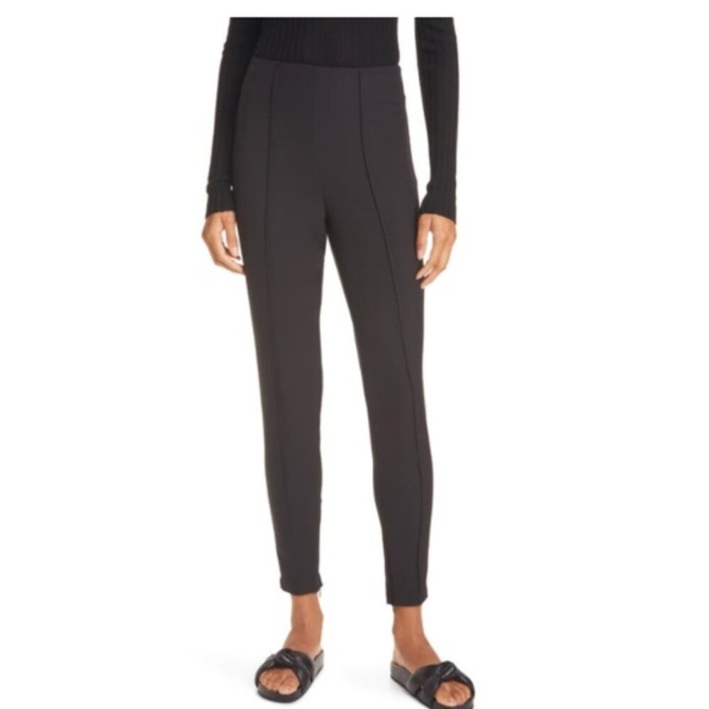 ATM Anthony Thomas Melillo high waisted stretch pants black